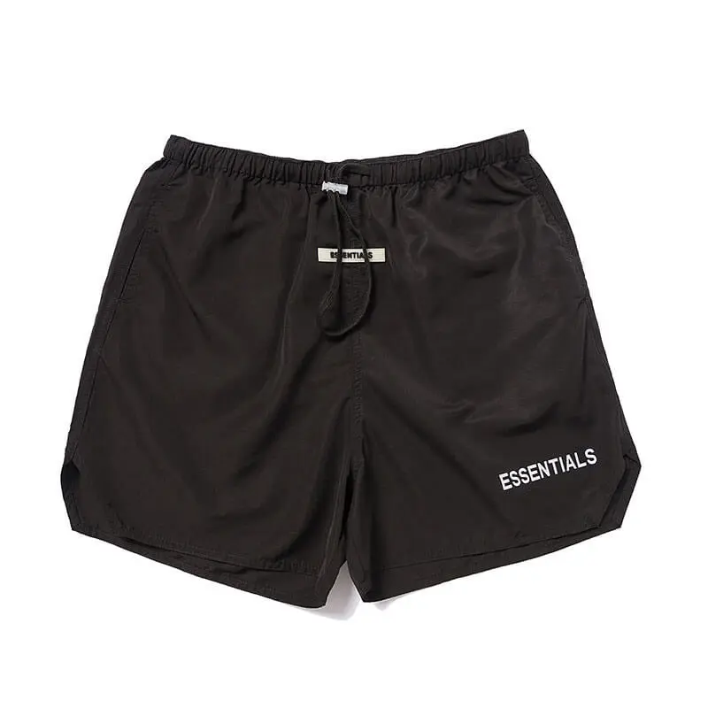 Essentials Fear Of God Sweat Black Shorts Essentials Fear Of God Sweat Black Shorts