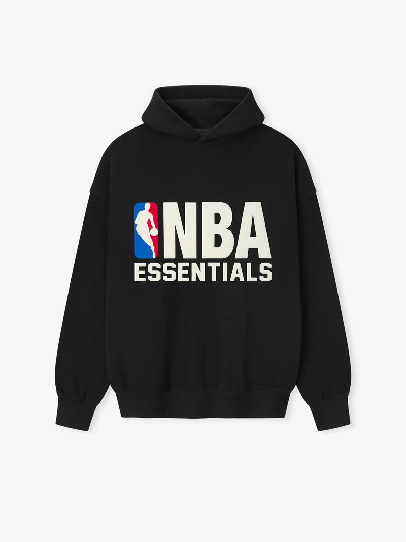Essentials NBA Hoodie Black Essentials NBA Hoodie Black