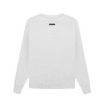 Essentials Overlapped White Sweater