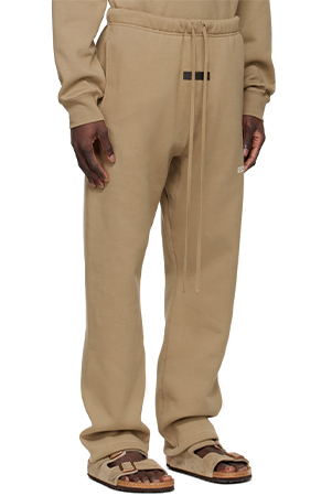 Essentials Tan Cotton Lounge Pant