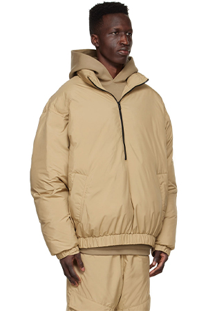 Essentials Tan Jacket Polyester