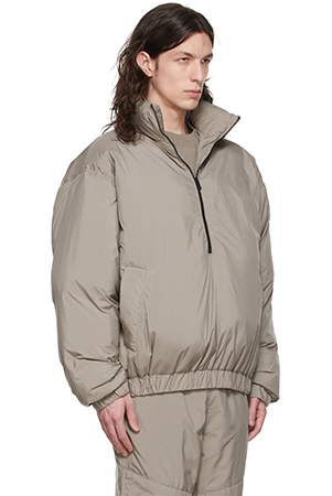 Essentials Taupe Jacket Polyester