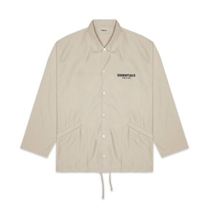 Fear of God Essentials Coach Jacket Olive
