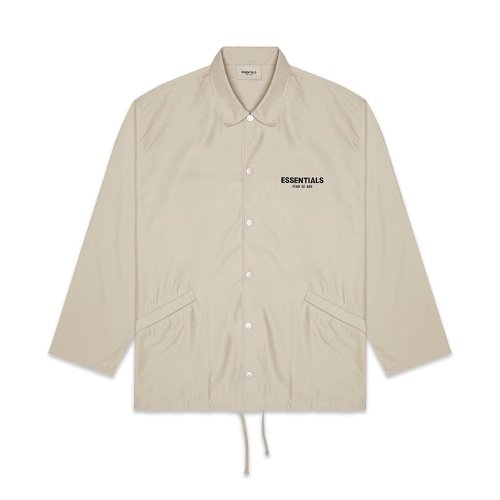 Fear of God Essentials Coach Jacket Olive Fear of God Essentials Coach Jacket Olive