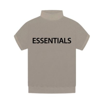 Fear of God Essentials Inside Out Mock T-Shirt Neck