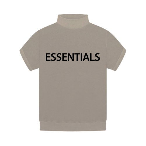 Fear of God Essentials Inside Out Mock T-Shirt Neck Fear of God Essentials Inside Out Mock T-Shirt Neck