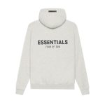 Fear of God Essentials White Hoodie