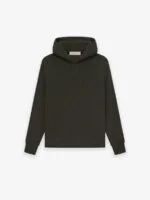Essentials Knit Hoodie Black Kids