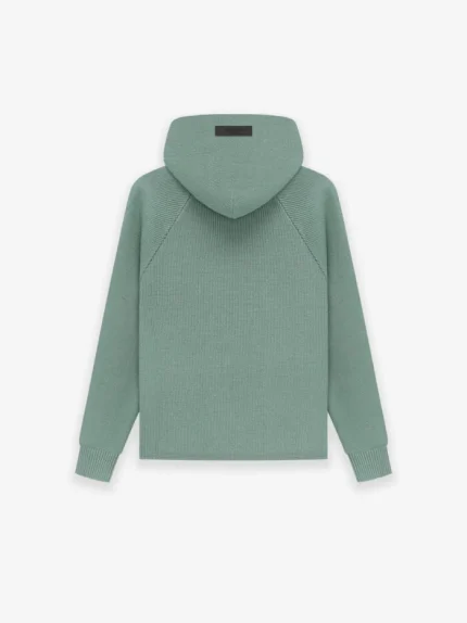 Essentials Knit Hoodie Brunswick Green Kids