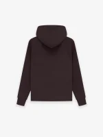 Essentials Knit Hoodie Dark Red Kids
