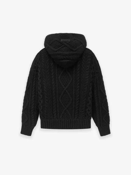 Kids Cable Knit Hoodie