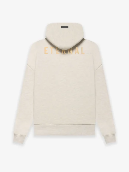 Fleece Hoodie Warm Oatmeal Heather