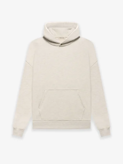 Fleece Hoodie Warm Oatmeal Heather