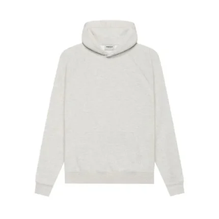 Fear of God Essentials Relaxed – Light Oatmeal Hoodie