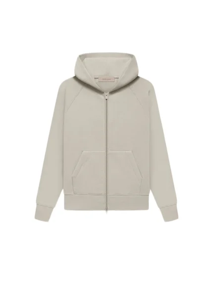 Fear Of God Essentials Kids Full-Zip Smoke Hoodie