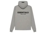 Fear of God Essentials Relaxed Dark Oatmeal Hoodie