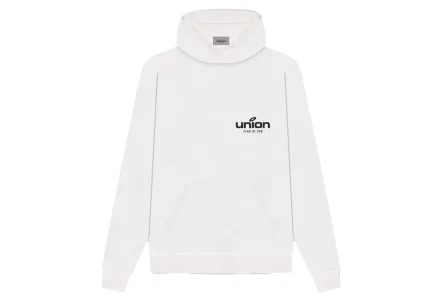 Fear Of God X Union 30 Year Vintage White Hoodie
