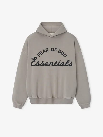 Essentials Training 90s Faded Seal (Warm Grey) Hoodie