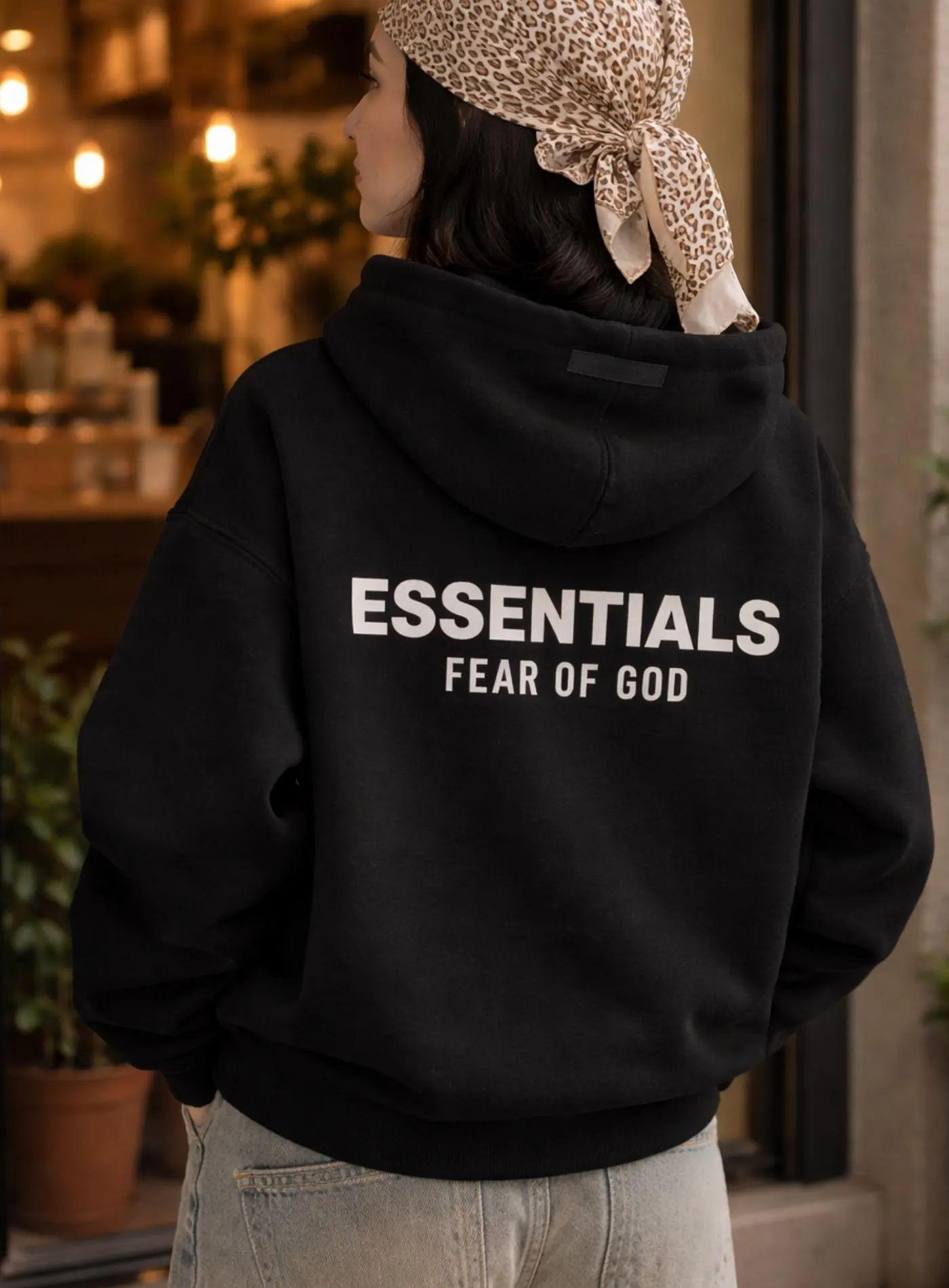 Fear Of God Essentials Hoodie Online Store