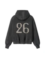 Essentials 26 Classic Raglan Black Hoodie