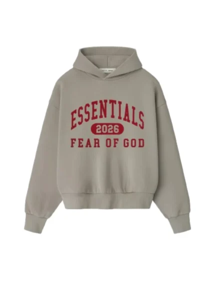 Essentials Classic Smoke Hoodie Grey