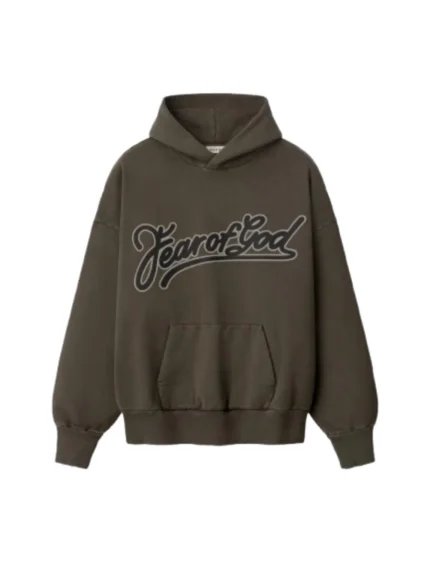 Fear Of God Essentials Classic Hoodie Brown