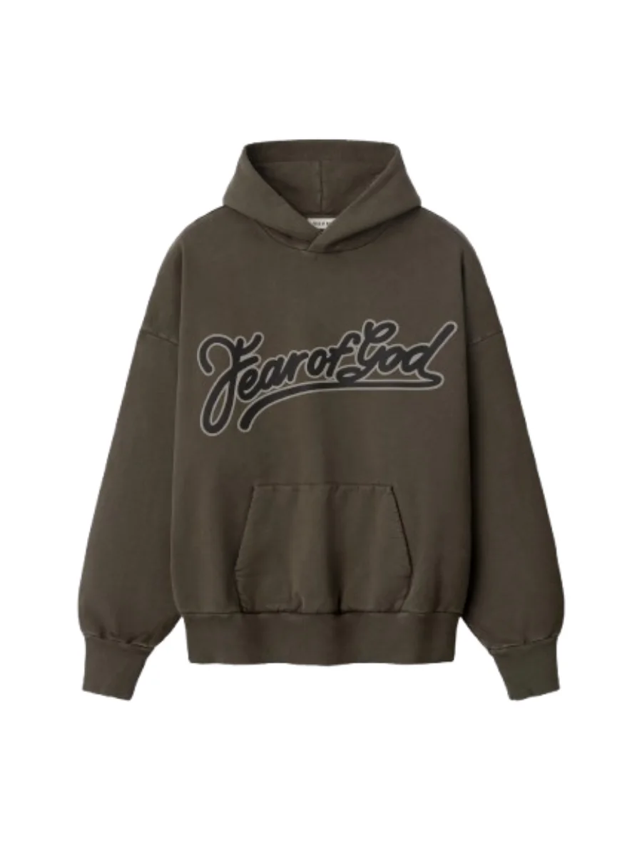 Fear Of God Essentials Classic Hoodie Brown Fear Of God Essentials Classic Hoodie Brown
